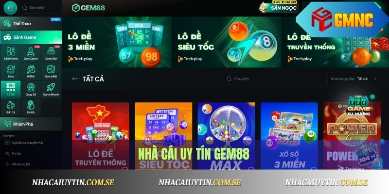 Gem88 - Nhà Cái Game Bài Uy Tín, Code Khủng Mỗi Tuần 1 Gem88
