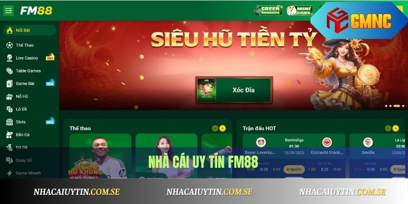 FM88 - Cá Cược Online An Toàn, Bảo Mật Cực Cao 1 FM88