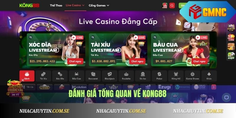 Kong88 - Nhà Cái Uy Tín, Tặng Code 88K Cho Người Mới 1 Kong88